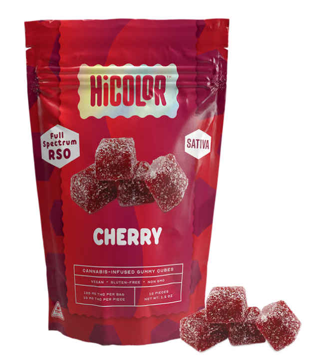 Cherry |  RSO Gummies | 10pk | 100mg