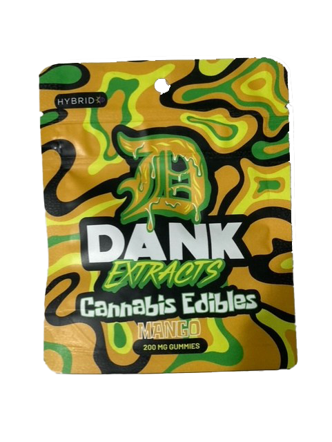 Dank Gummies 200mg Mango