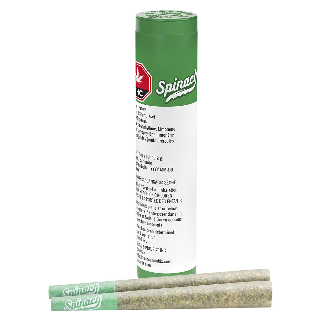 Spinach - Sour Chem PRJs - 2x1g