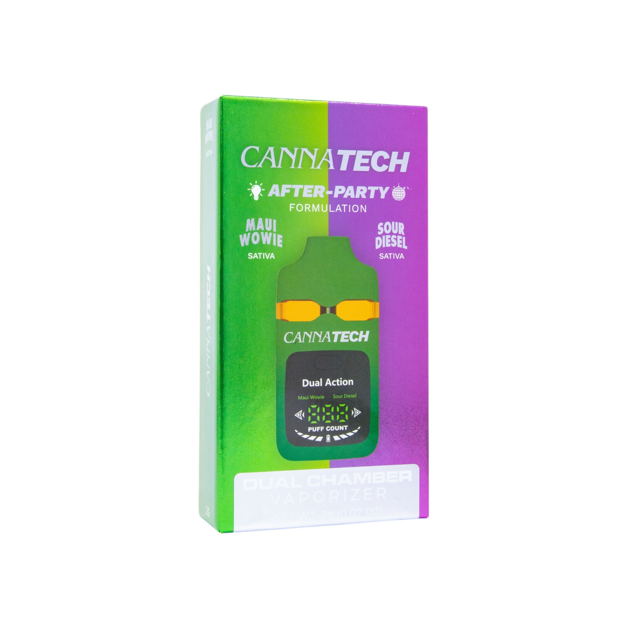 Cannatech Maui Wowie x Sour Diesel Dual Chamber Vape