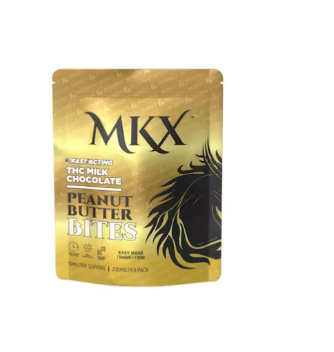 MKX | Chocolate Peanut Butter Bites | Infused Chocolate Bar | 200mg | Hybrid