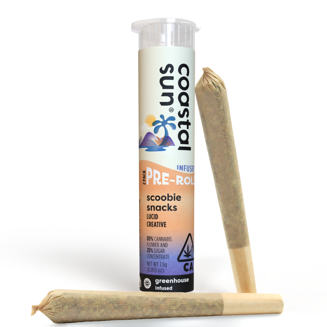 Scoobie Snacks Infused Pre-Roll 2pk 1.5g