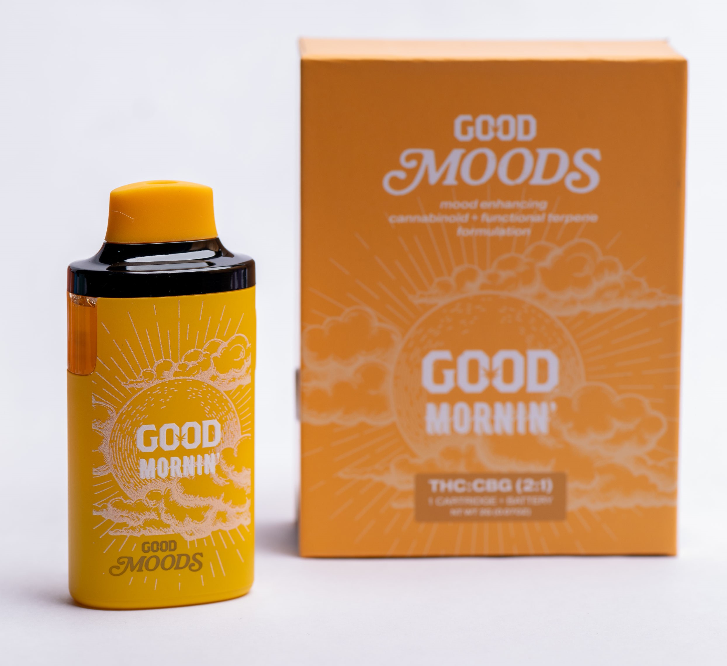 *moods* Good Morning Thc/cbg Disposable