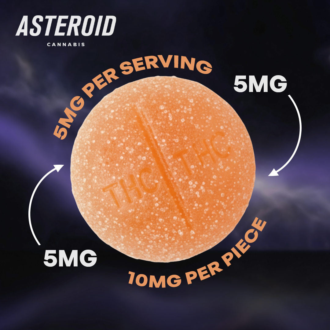 GalaxEats - Stardust Rush 1:1 THC:CBG (H) Gummies- C0170000121