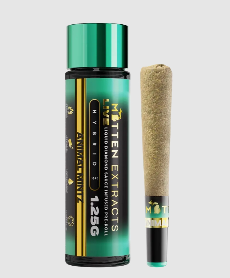 Mitten Extracts 1.25 Infused Pre Roll - Animal Mintz