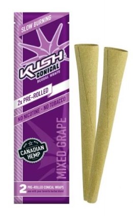 Mixed Grape Herbal Hemp Wrap | 2 Sheets