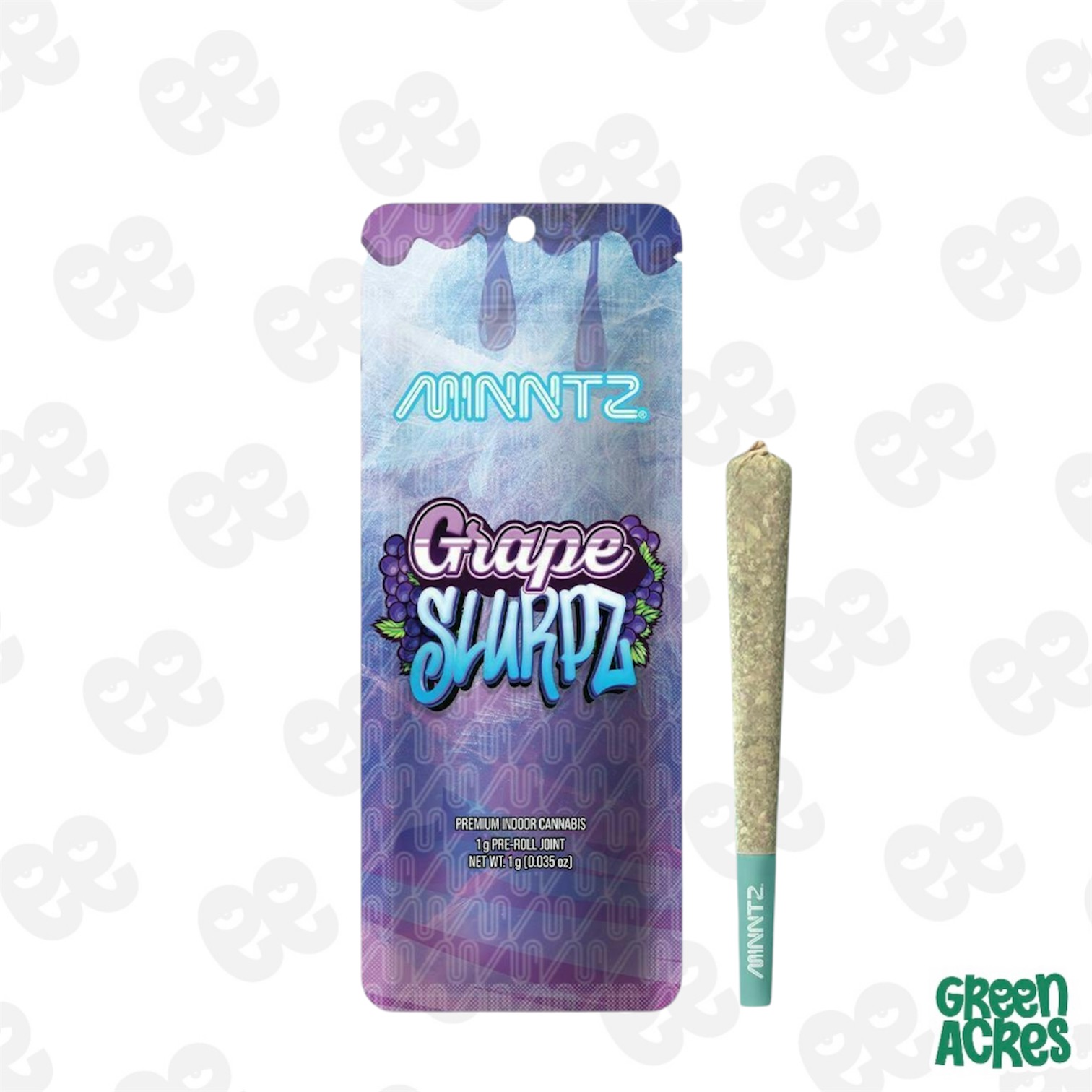 Minntz: Grape Slurpz 1G Pre-Roll