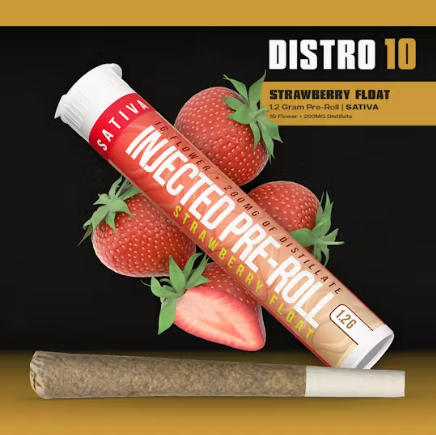 Injected Pre Roll - Strawberry Float