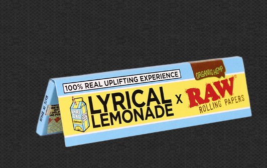 RAW Lyrical Lemonade Collab Rolling Papers King Size