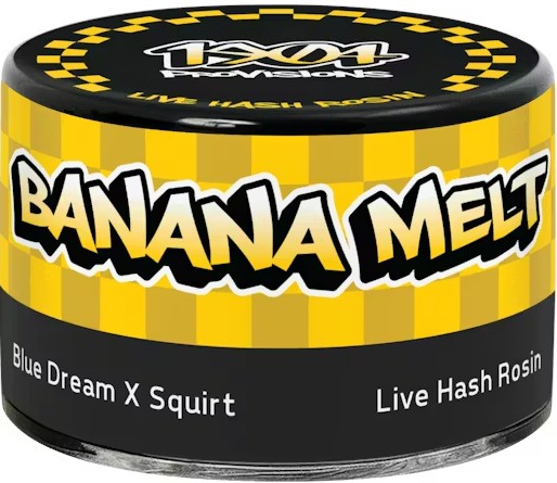 Banana Melt Live Hash Rosin