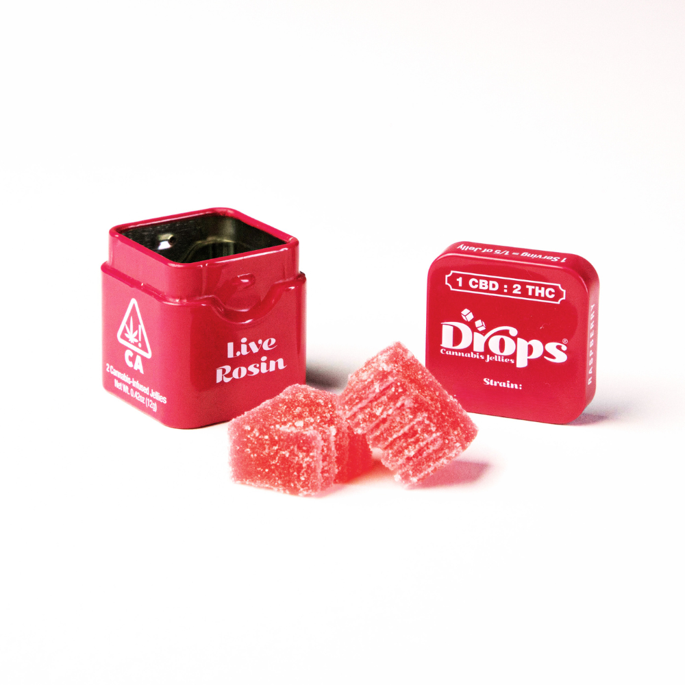 Single Enhanced Raspberry, Drops
