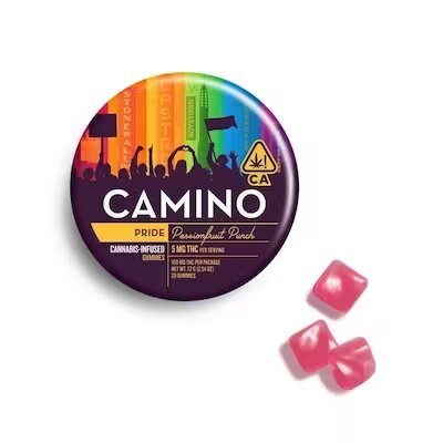 Pride Passionfruit Punch Camino Gummies