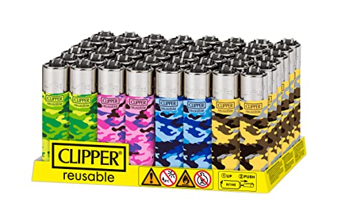 Camo Printed Lighters | Assorted Colours
