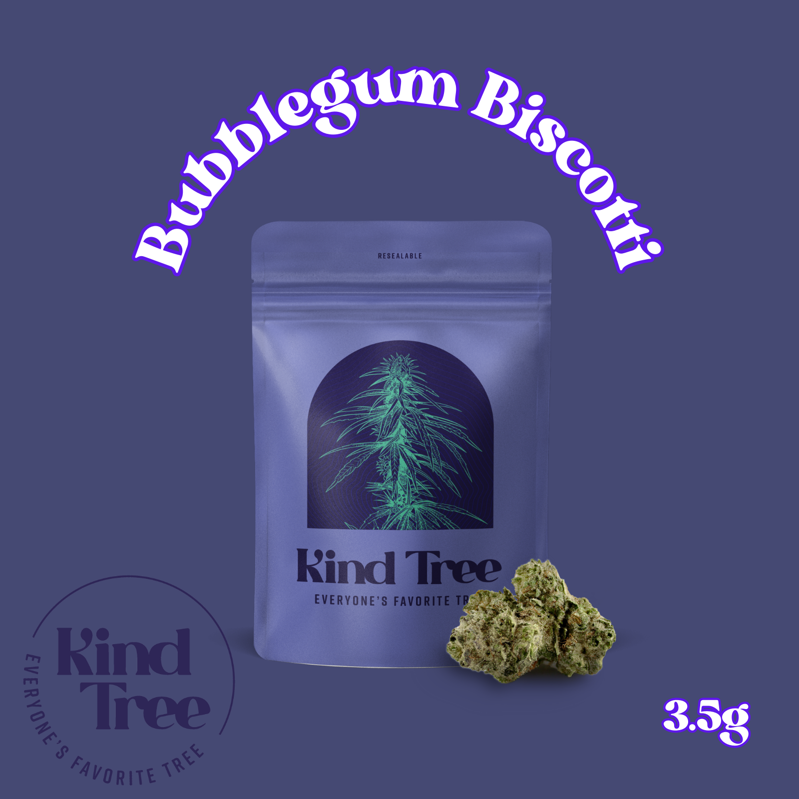 Kind Tree | Bubblegum Biscotti