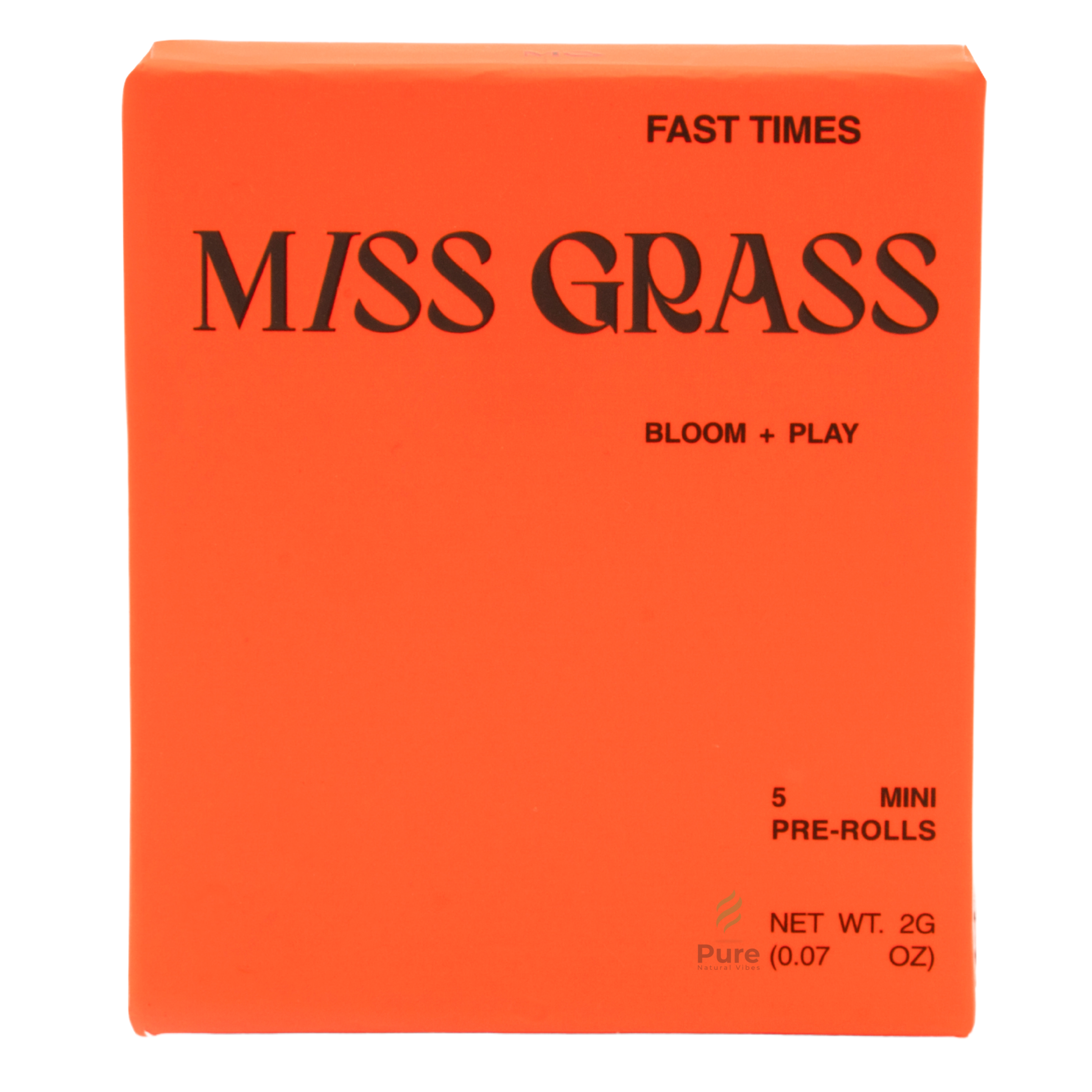 Miss Grass | Pre-Roll Packs | Fast Times 5pk | 2.0g