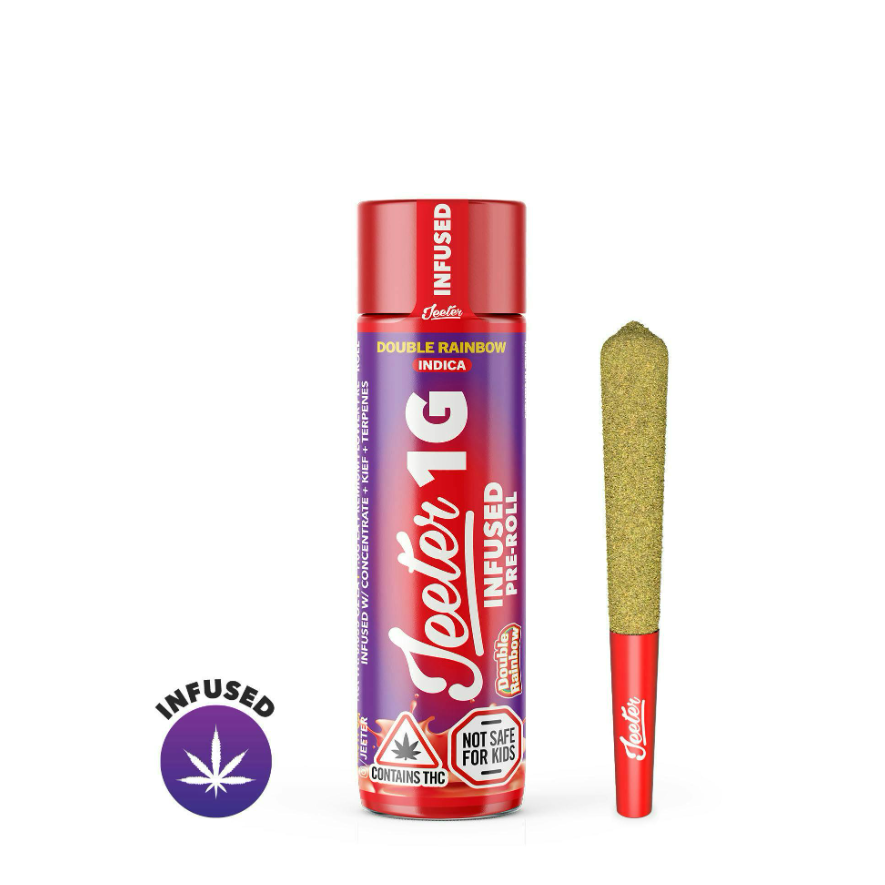 1G Jeeter Infused Pre-roll - Double Rainbow
