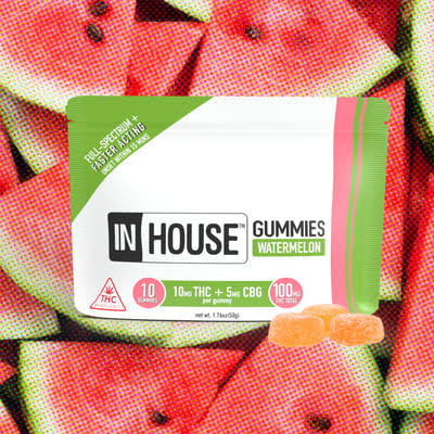 In House - Watermelon Gummies 100mg product photo