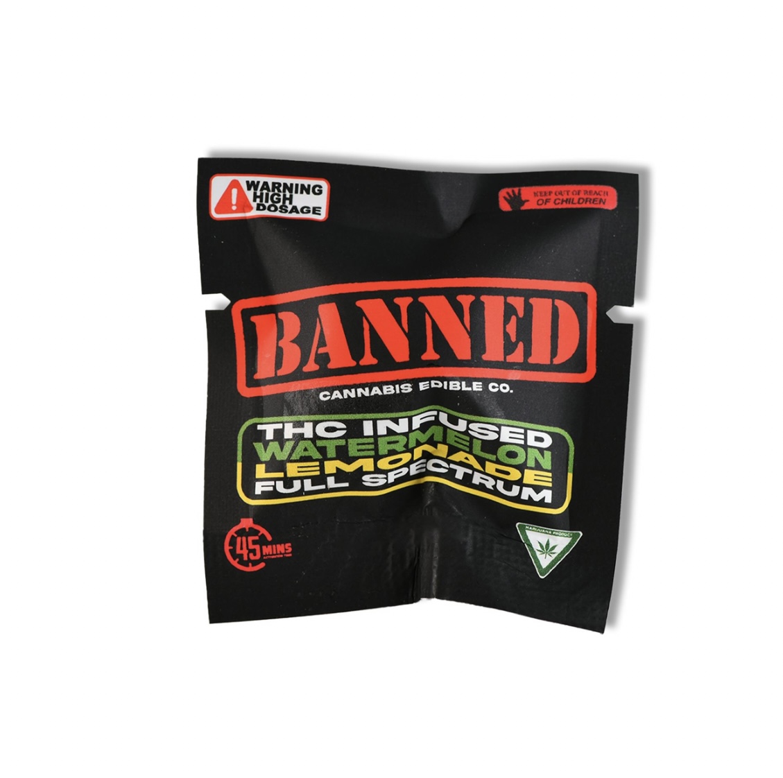 Banned: Watermelon Lemonade Single Gummy 200mg