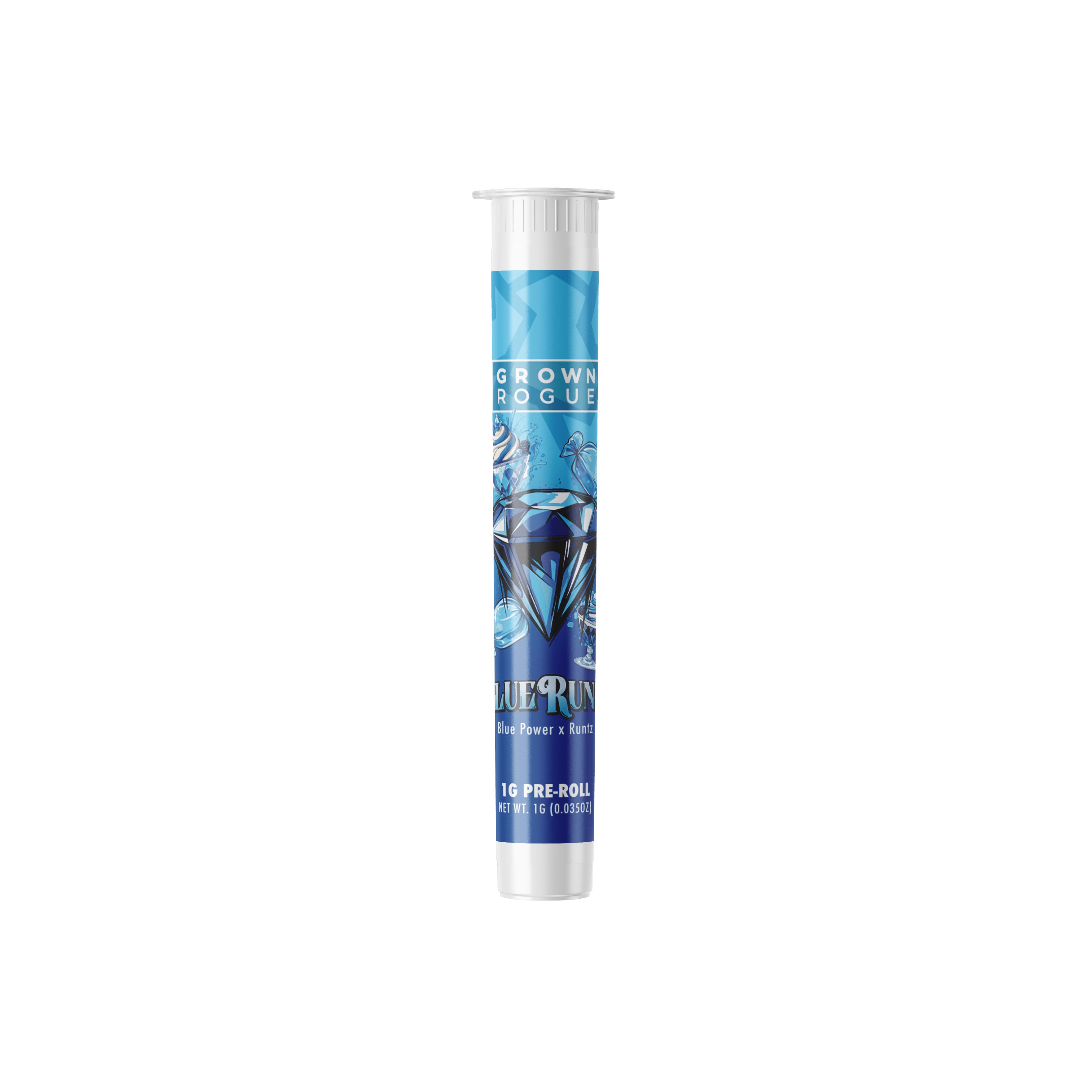 Grown Rogue Infused Pre-Roll | Blue Runtz
