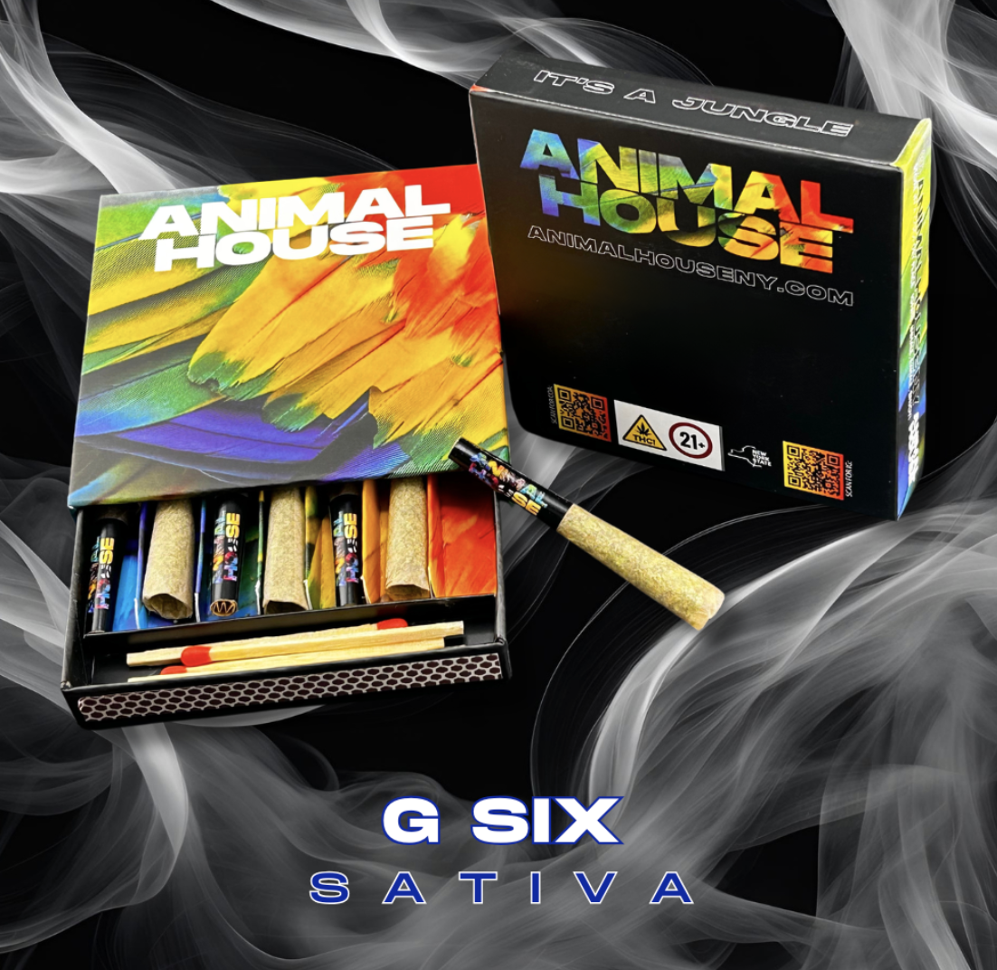 Animal House G6 Infused Pre-Roll 7pk-SAT