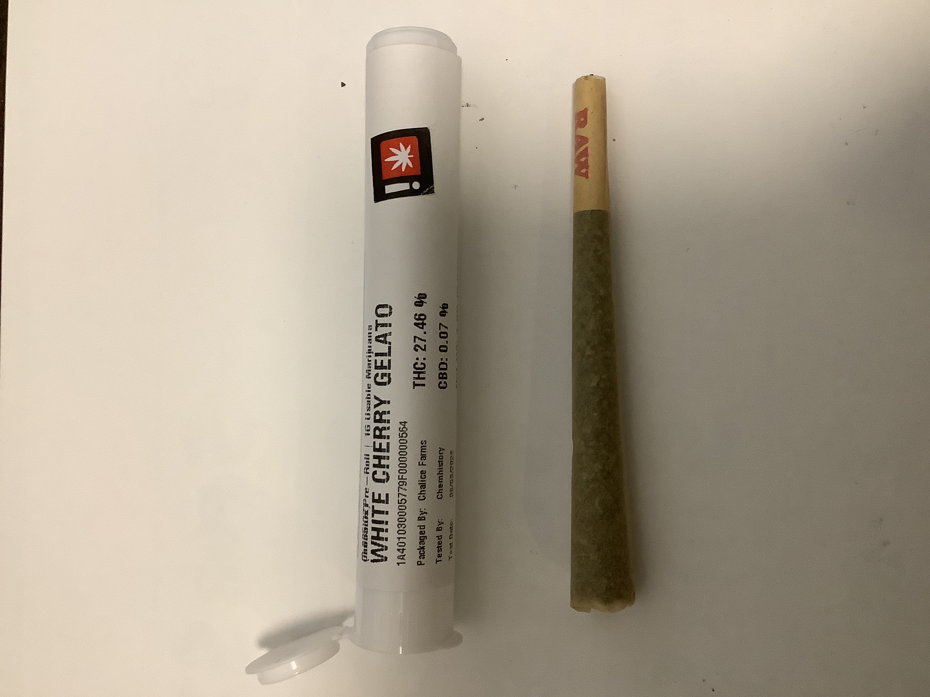WHITE CHERRY GELATO | House PreRoll |1g