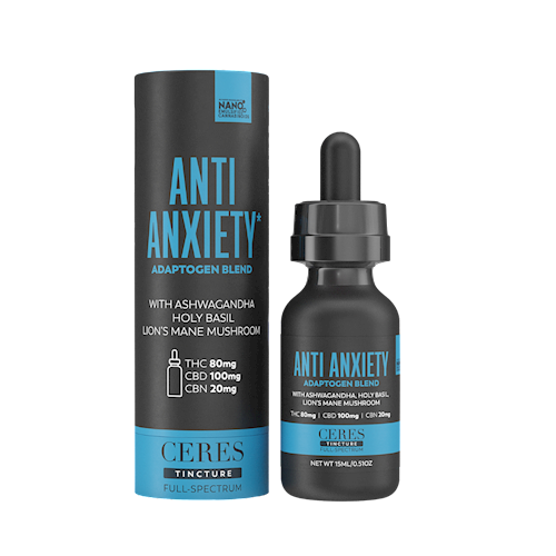 Anti Anxiety Tincture | 80mg THC