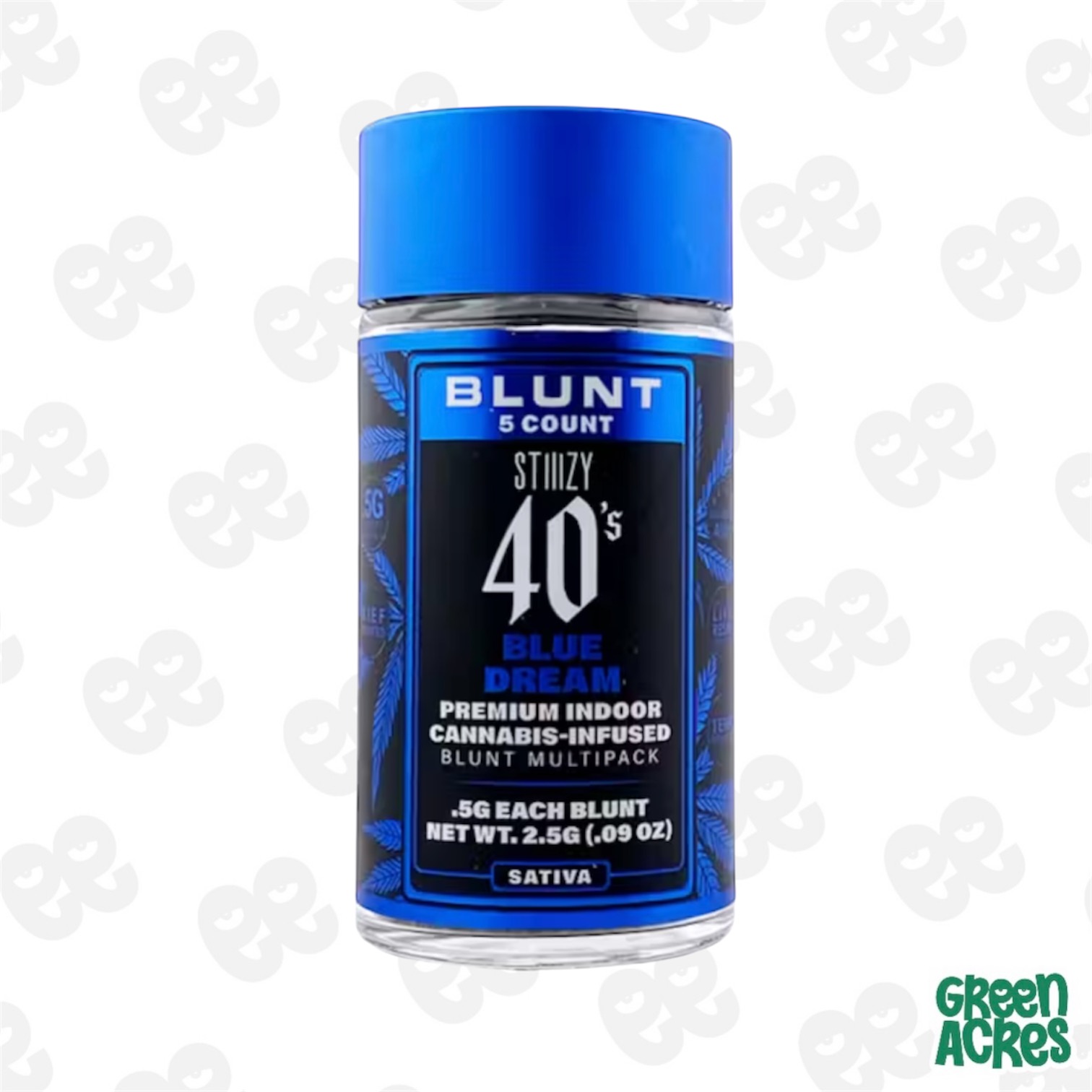 Stiiizy: Blue Dream 5 Pack Infused Mini Blunts (5x.5g)
