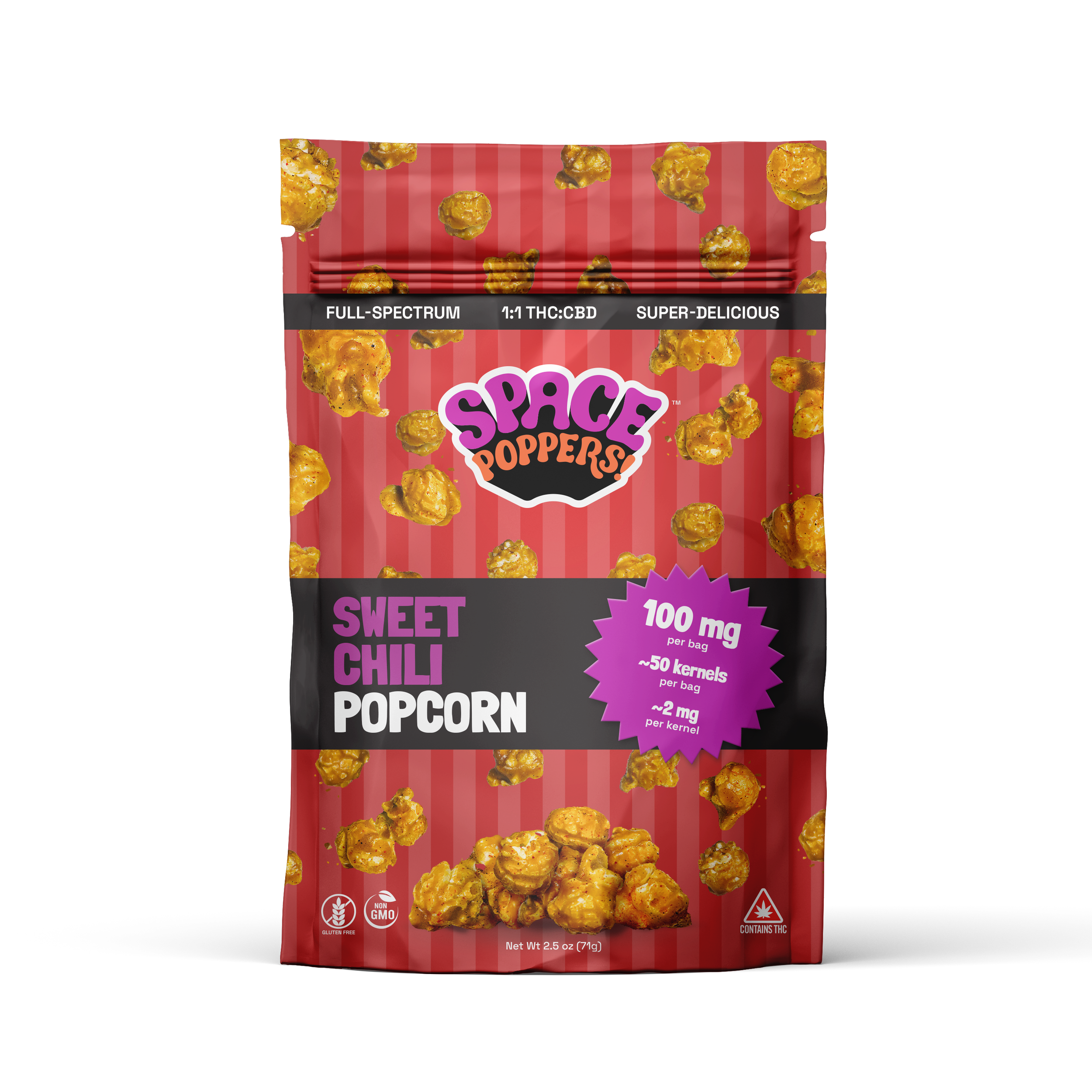 Sweet Chili 1:1 | 100mg | 50pk Popcorn
