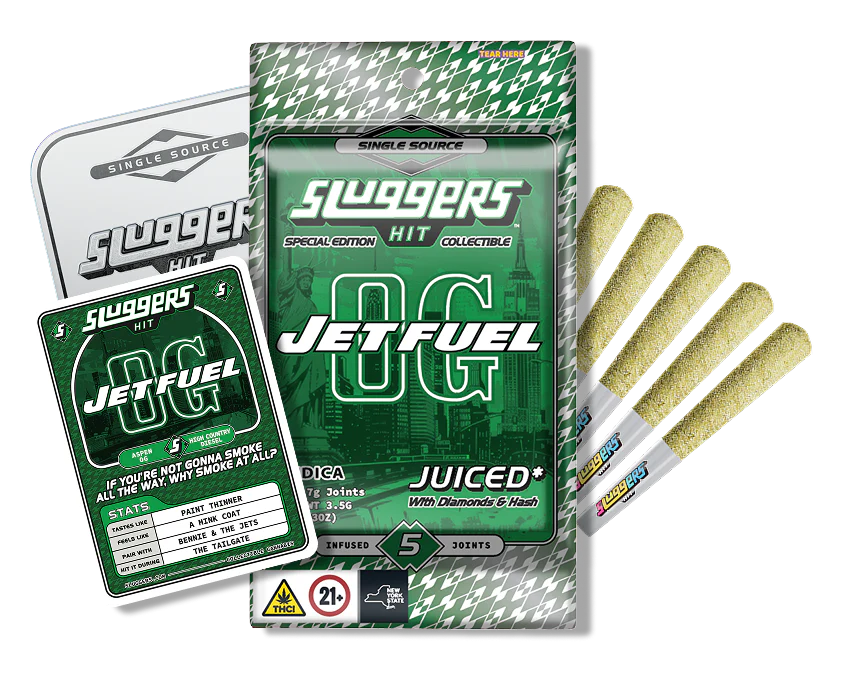 Sluggers | Jetfuel OG Infused Preroll 5pk