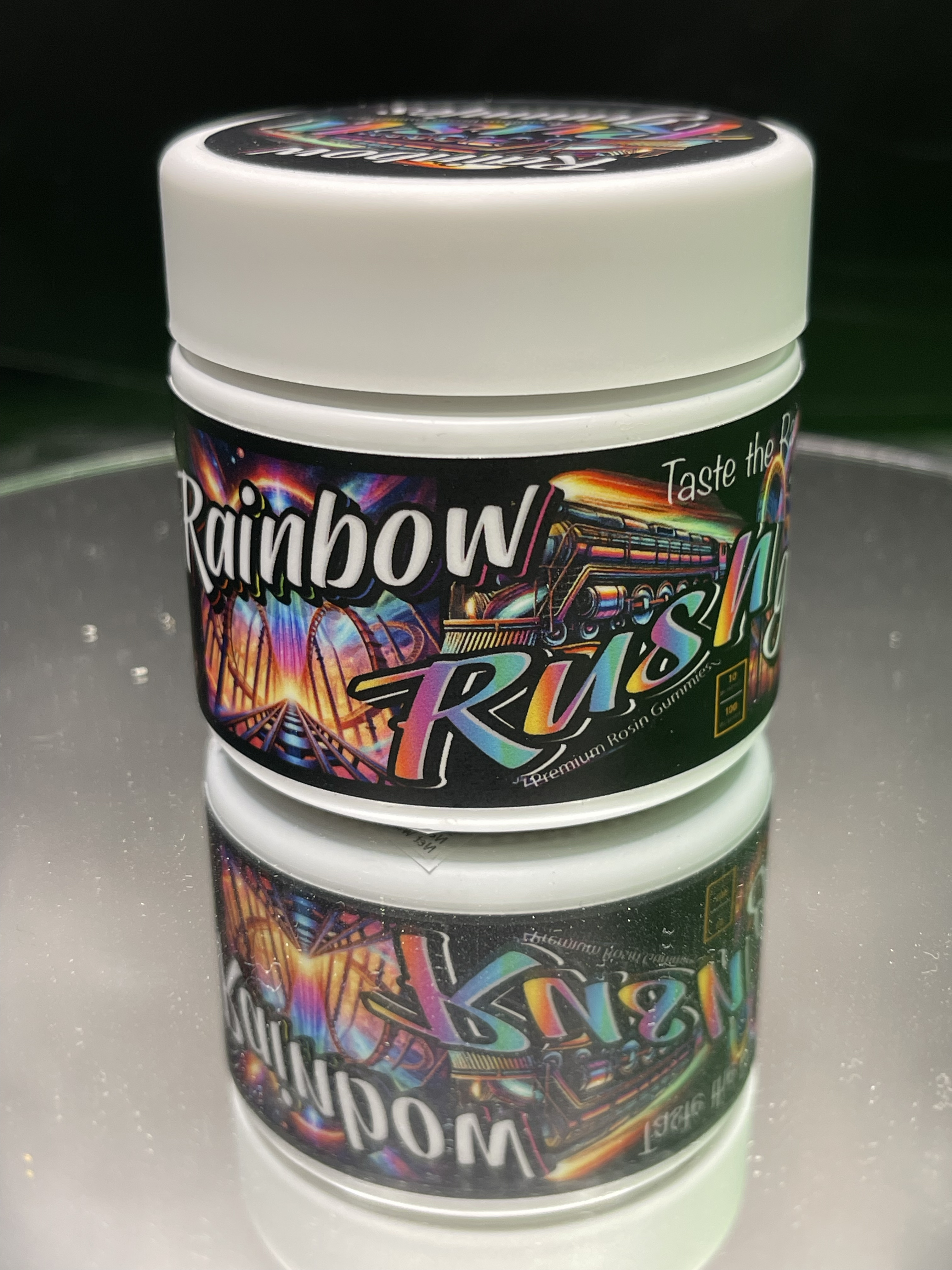 Hash Rosin Gummies Rainbow Rush