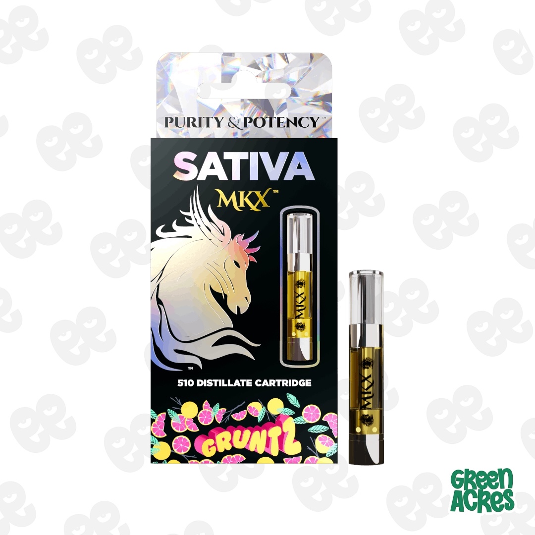 MKX 1 Gram 510 Thread Carts - Gruntz (Sativa)