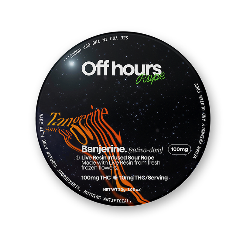 Off Hours | Banjerine | Live Resin Rope | 100mg