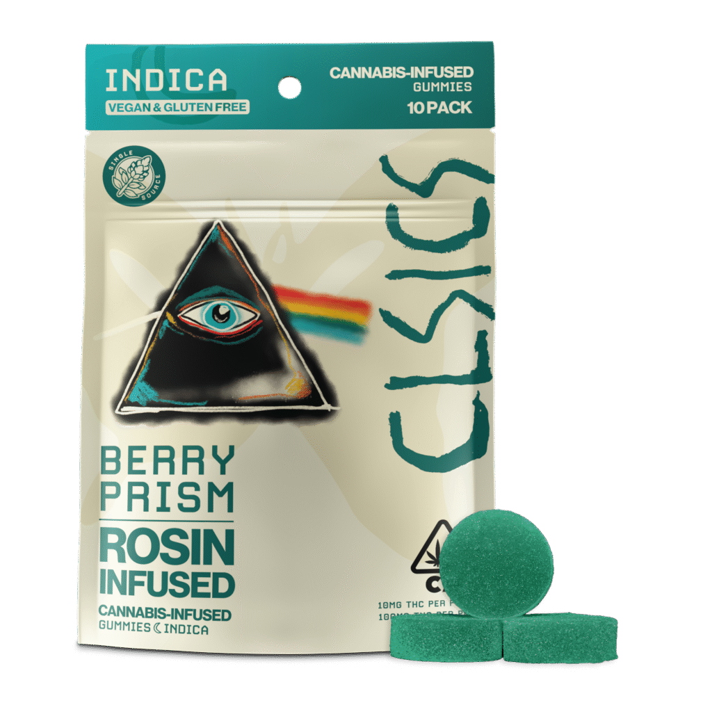 CLSICS - Berry Prism Live Rosin Gummies 10PK Indica 100MG