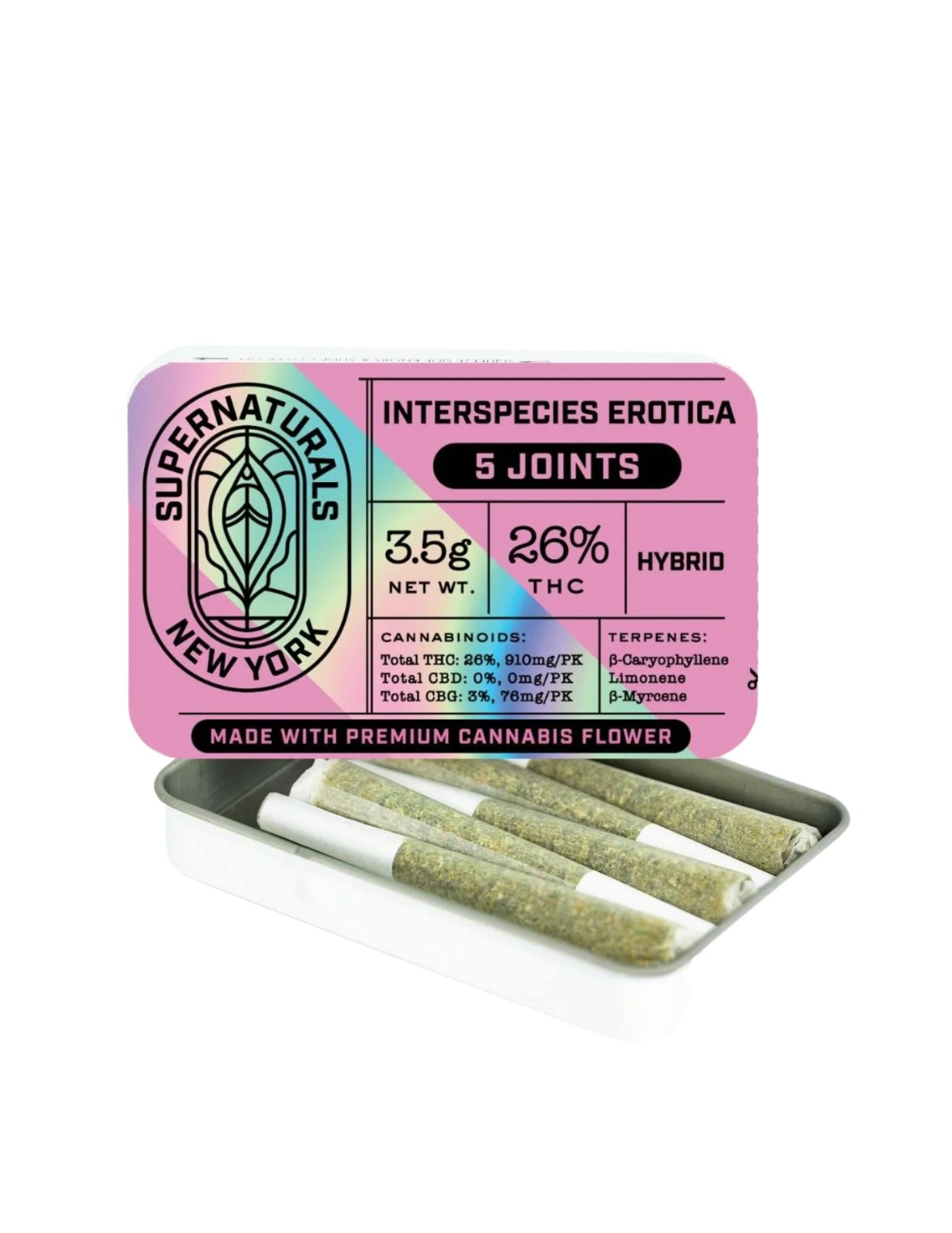 Supernaturals Interspecies Erotica 5pk Prerolls