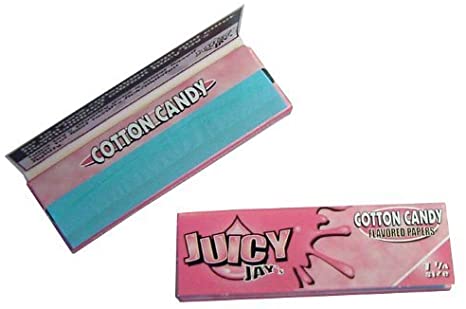 Cigarette Paper : Juicy Jay's 1.25 - Cotton Candy