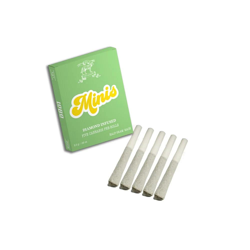 Dream Minis 5pk Infused Prerolls