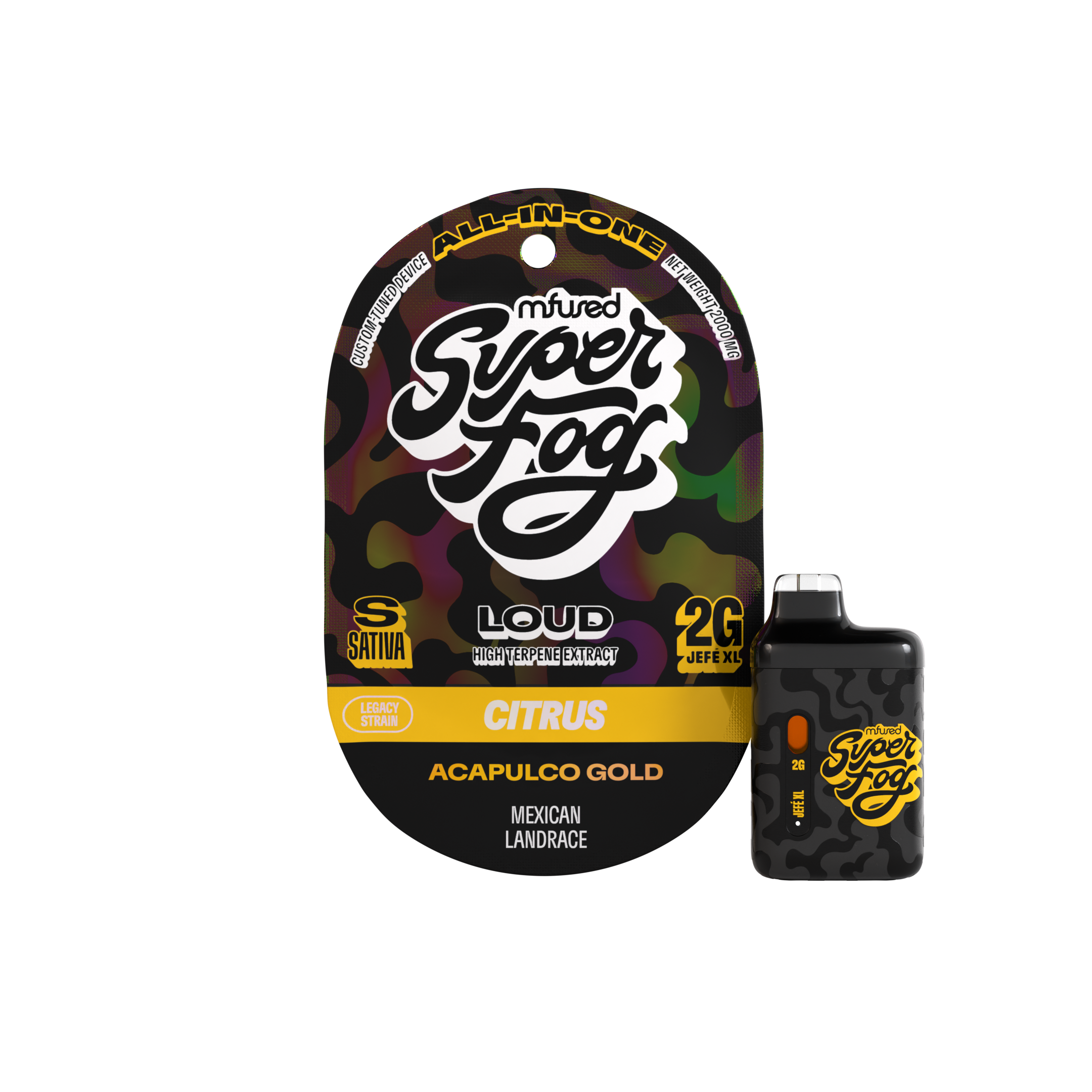 Mfused Super Fog - V- LOUD Acapulco Gold 1g