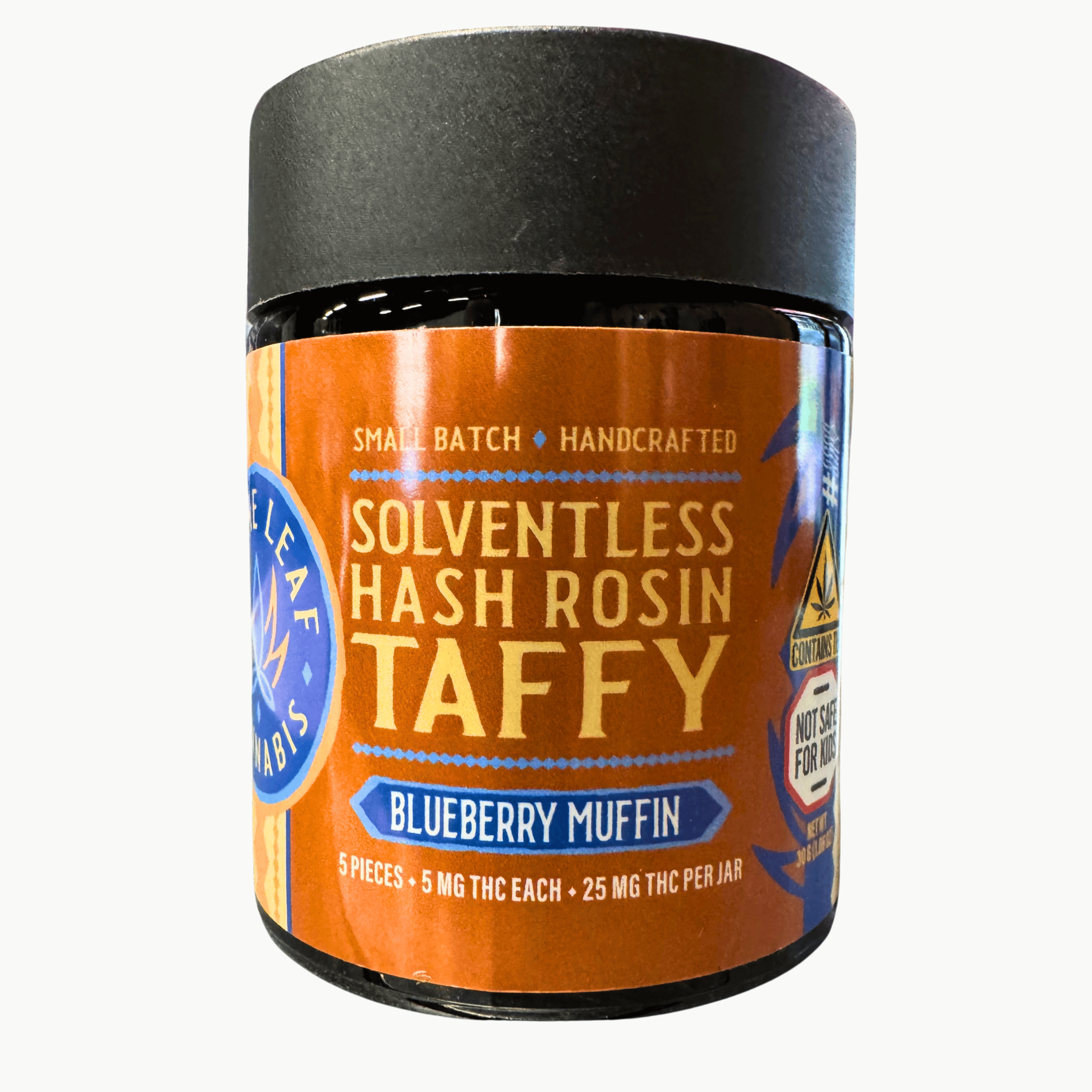 Blueberry Muffin Taffy 5mg, 5pk