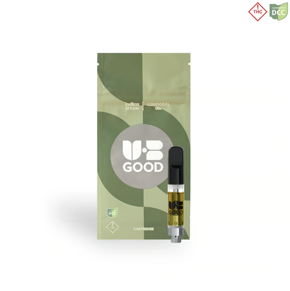 UB GOOD | Watermelon Zlushie (Distillate) Cart | 1g | Indica