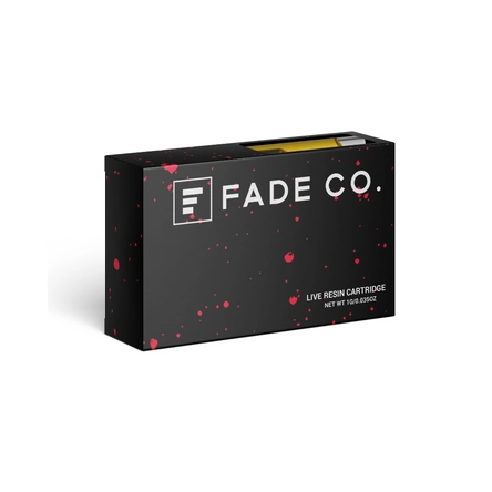 FADE CO. Live Resin Cart 1000mg: Golden Lemons