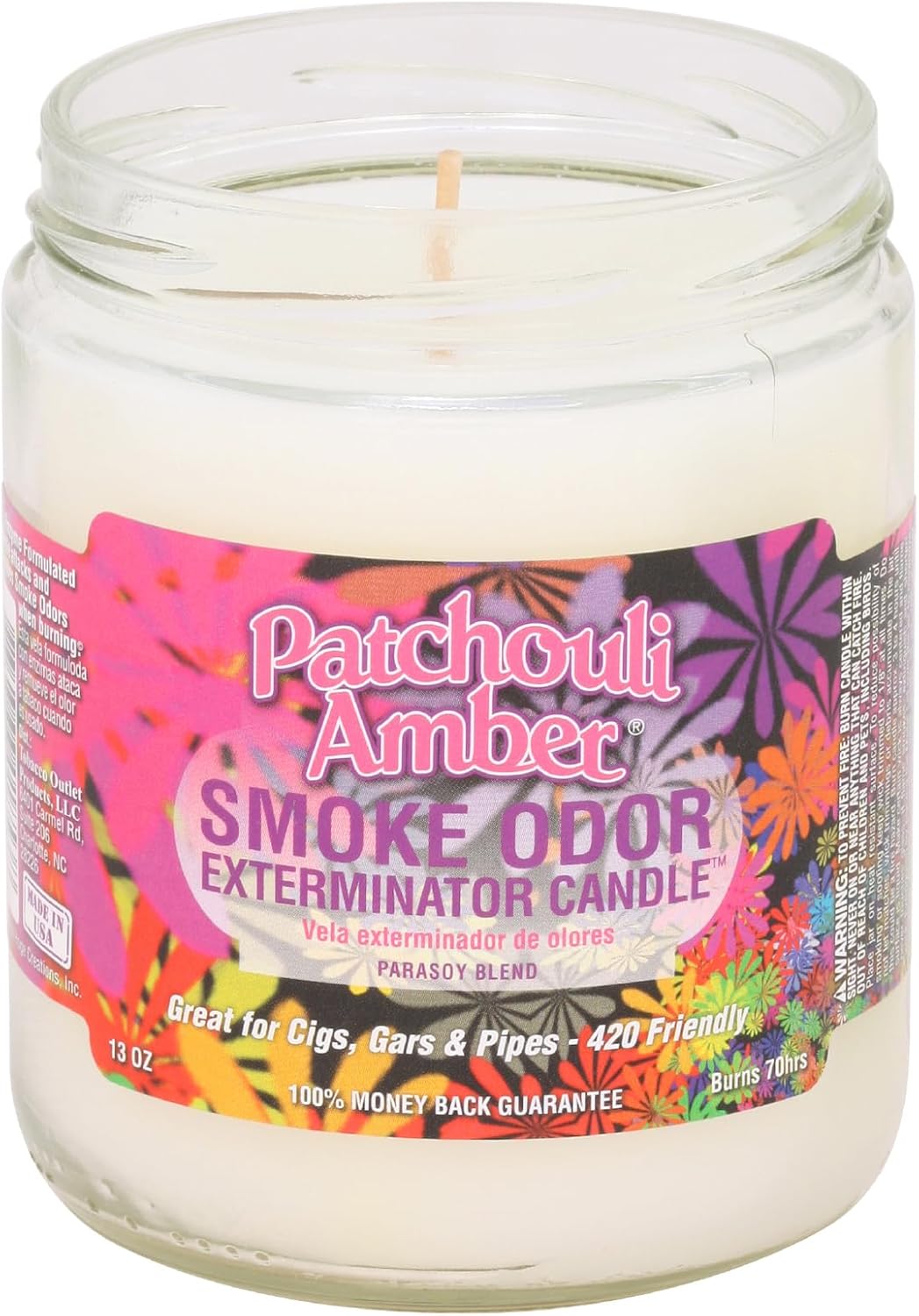 Patchouli Amber Candle