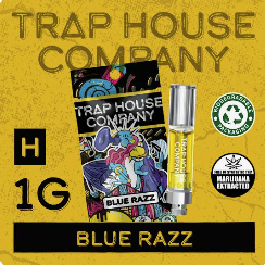 TRAP HOUSE COMPANY 510 VAPE CART | BLUE RAZZ