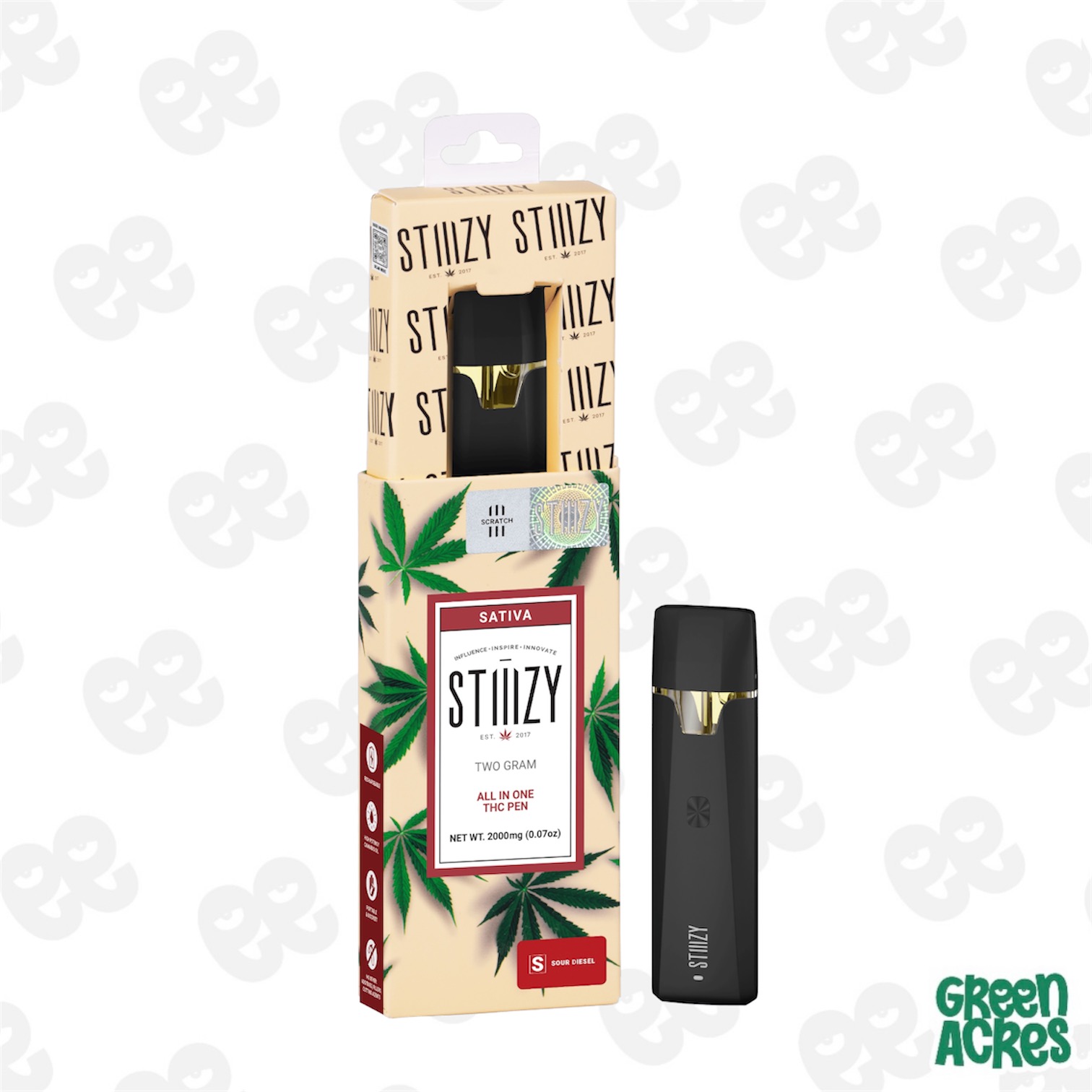 STIIIZY: Sour Diesel 2G AIO