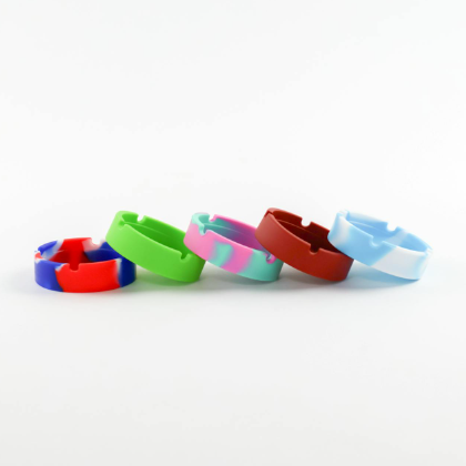 Silicone Ashtray: Assorted Colors