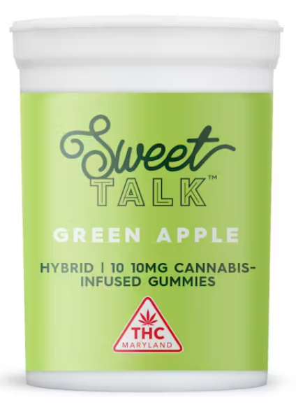 Green Apple - 100mg Gummies 10pk