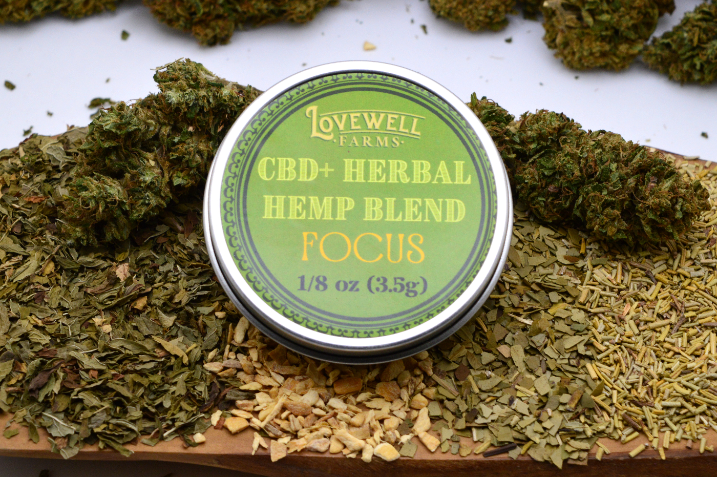 CBD + Herb Focus Blend