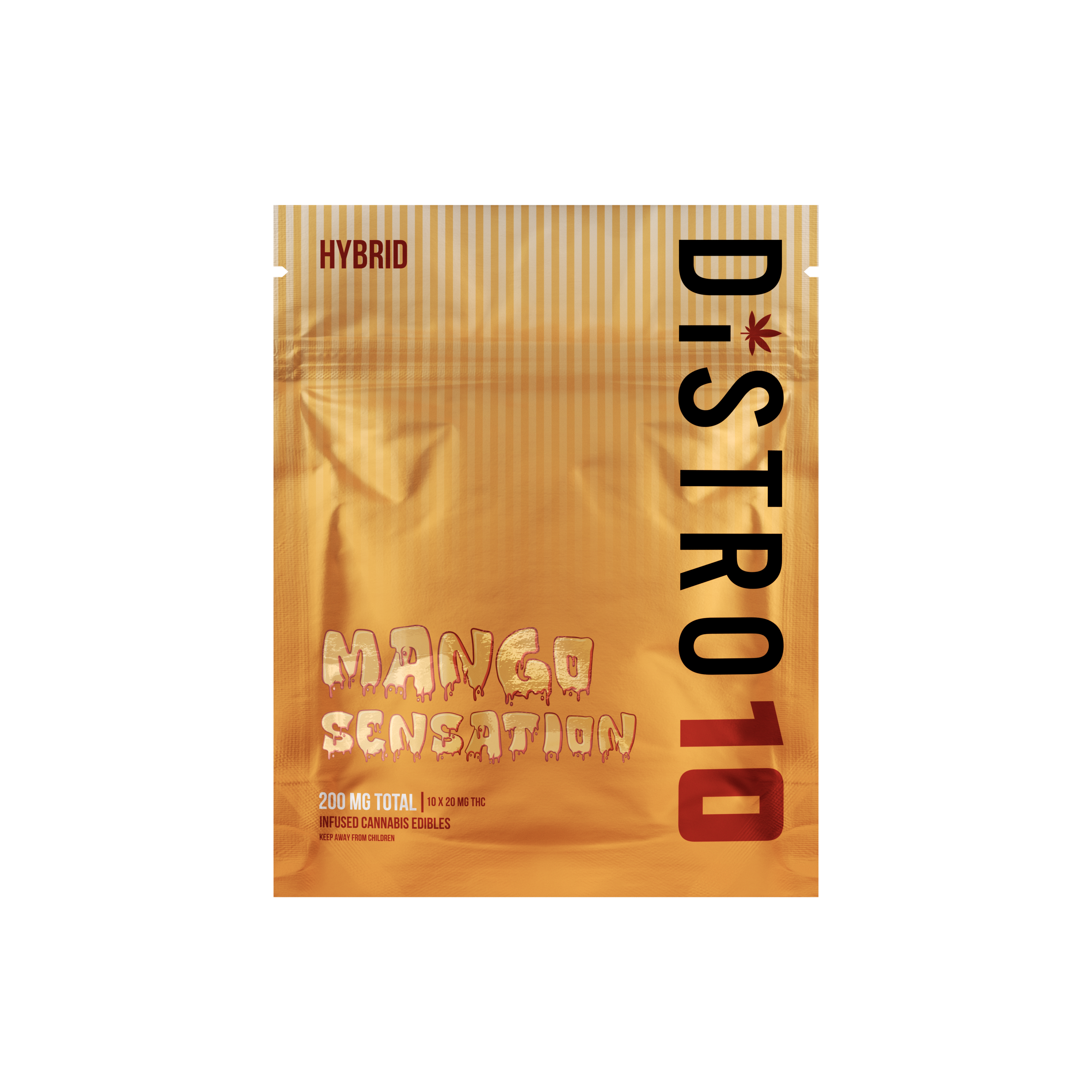 Distro10 - 200MG Gummies - Mango Sensation
