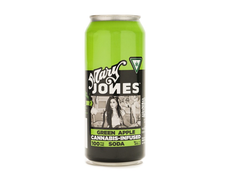 Mary Jones - Soda - 100mg - Green Apple
