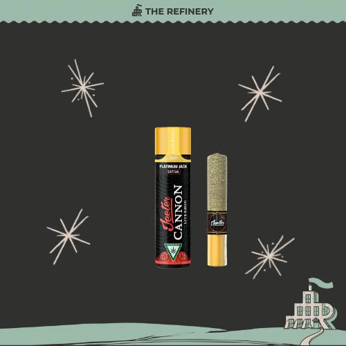PLATINUM JACK | LIVE RESIN INFUSED | CANNON | 1.3G