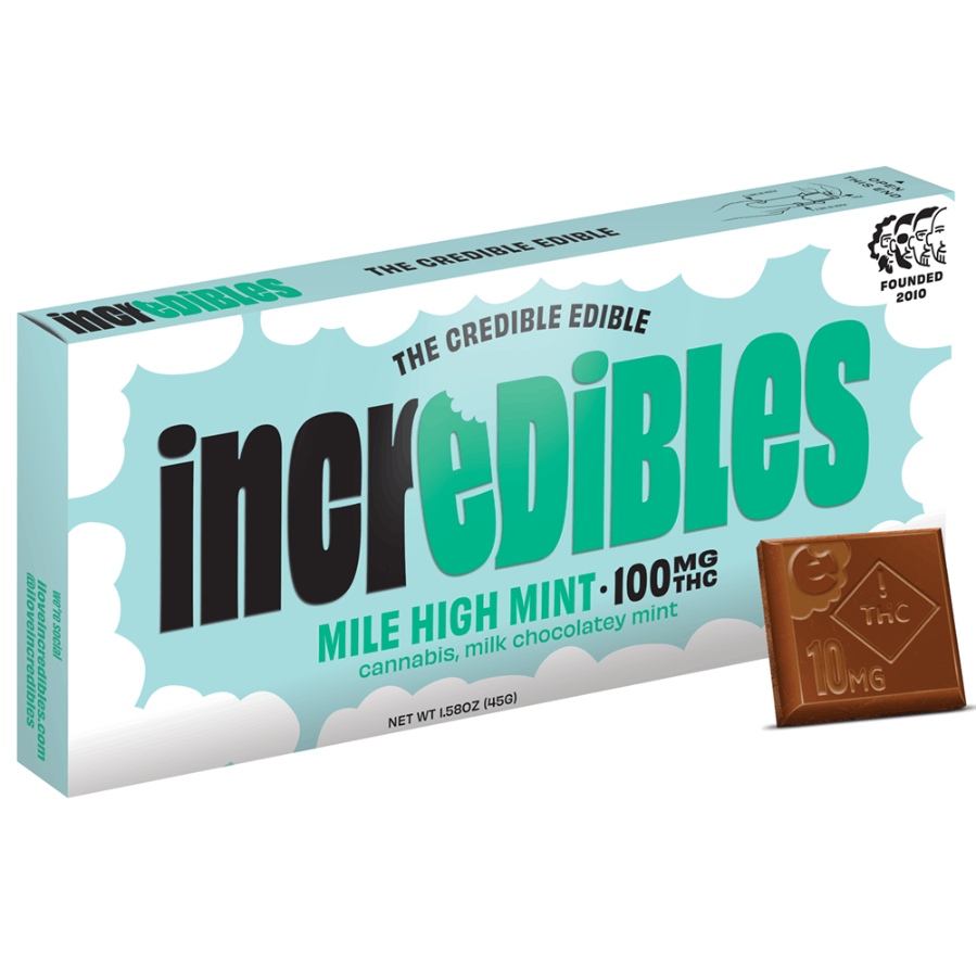 Mile High Mint - 100mg Chocolate